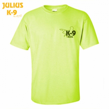 T-shirt neonowo zielony